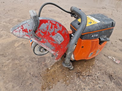 Lot 117 - 2019 Husqvarna K770 Petrol Quick Cut Saw