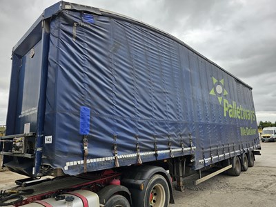 Lot 143 - 2013 Cartwright CLT39A Tri Axle Double Deck Curtainsider Trailer