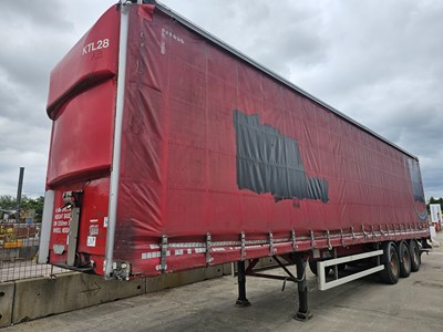 Lot 144 - 2015 SDC Tri Axle Curtainsider Trailer, Anteo Tuck Away Lift