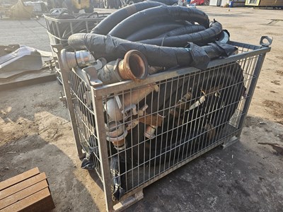 Lot 676 - Selection of Unused 4" Water Hose (Stillage Not Included)