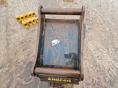 Lot 270 - Engcon 15" Digging Bucket S45 Hitch to suit 5-12 Ton Excavator