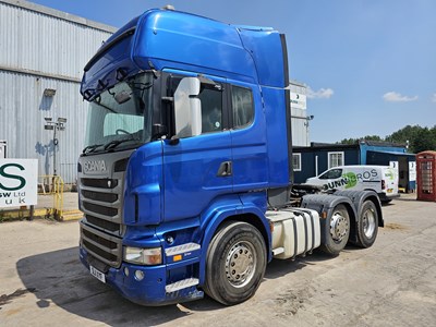 Lot 109 - 2011 Scania R440 6x2 Mid Lift, Tipping Gear, Slider, Automatic Gear Box, A/C, (Reg. Docs. Available)