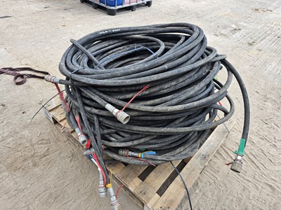 Lot 683 - Selection of Hydraulic Hoses & Fittings