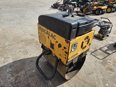 Lot 456C - 2020 Mecalac MBR71HD Single Drum Vibrating Pedestrian Roller