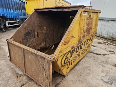 Lot 347 - 8 Yard Enclosed Skip to suit Skip Loader Lorry