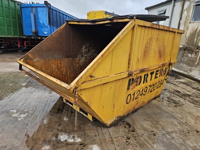 Lot 351 - 12 Yard Enclosed Skip to suit Skip Loader Lorry