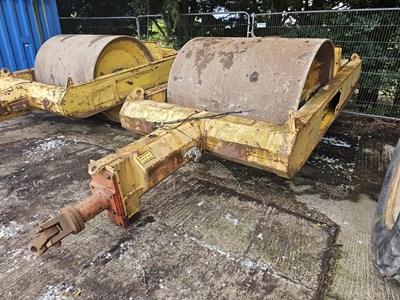 Lot Bomag BW6 Single Drum Tow Behind Roller, Deutz Engine