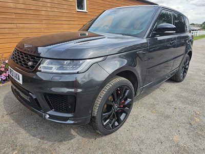 Lot Range Rover Sport HST, Auto, Paddle Shift, Sat Nav, Reverse Camera, Parking Sensors, Full Leather, Heated Electric Seats, Heated Steering Wheel, Panoramic Roof, Lane Assist