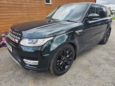 Lot Range Rover Sport HSE SDV6, Auto, Paddle Shift, Sat Nav, Reverse Camera, Parking Sensors, Full Leather, Heated Electric Seats, Panoramic Roof, Bluetooth, Cruise Control, Climate Control