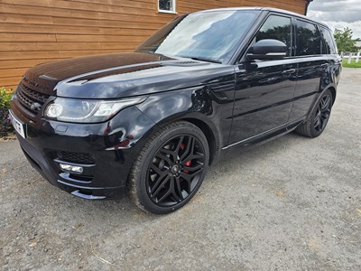 Lot Range Rover Sport Autobiography, Auto, Paddle Shift, Sat Nav, Reverse Camera, Parking Sensors, Full Leather, Heated Electric Seats, Heated Steering Wheel, Panoramic Roof