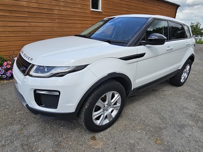 Lot Range Rover Evoque, 6 Speed, Sat Nav, Parking Sensors, Full Leather, Heated Electric Seats, Bluetooth, Cruise Control, Climate Control (NO VAT)(BEING SOLD OFFSITE)