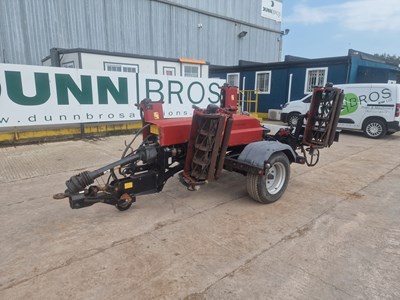 Lot 2012 TORO TM5490 Single Axle Towable 5 Gang Mower