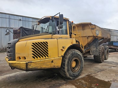 Lot 2007 Volvo A30D 6x6 Articulated Dumptruck, Reverse Camera, A/C