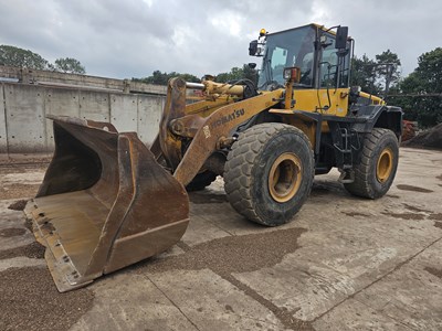 Lot 2008 Komatsu WA430-6 Wheeled Loader, Auto Lube, WLI, Reverse Camera, A/C