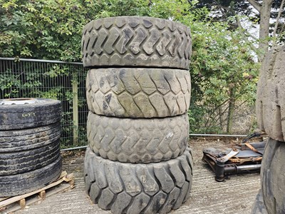 Lot Tyres to suit Wheeled Loader (4 of)