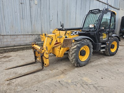 Lot 2015 JCB 535-125 Hi-Viz Turbo Powershift Telehandler, WLI, Forks