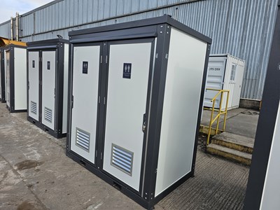 Lot Unused Double Toilet Block (L7ft x W4.5ft x H8ft)