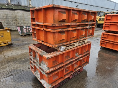 Lot 1600 x 800 x 800 Concrete Lego Block Mould (2 of)