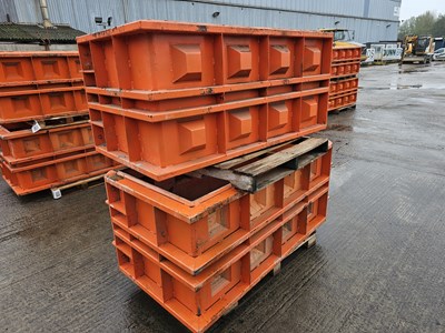 Lot 1600 x 800 x 800 Concrete Lego Block Mould (2 of)