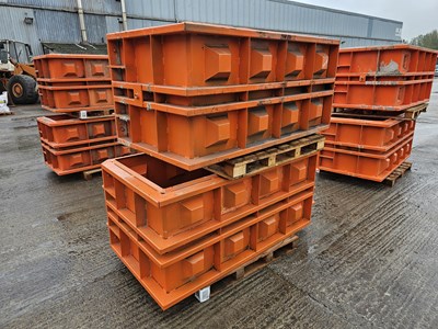 Lot 1600 x 800 x 800 Concrete Lego Block Mould (2 of)